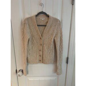 Roller Rabbit Lambs Wool Blend Cardigan Sweater Sz‎ Small